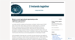 Desktop Screenshot of 2irelands2gether.com